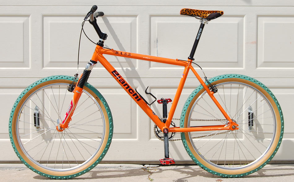 Bianchi Orange Bike